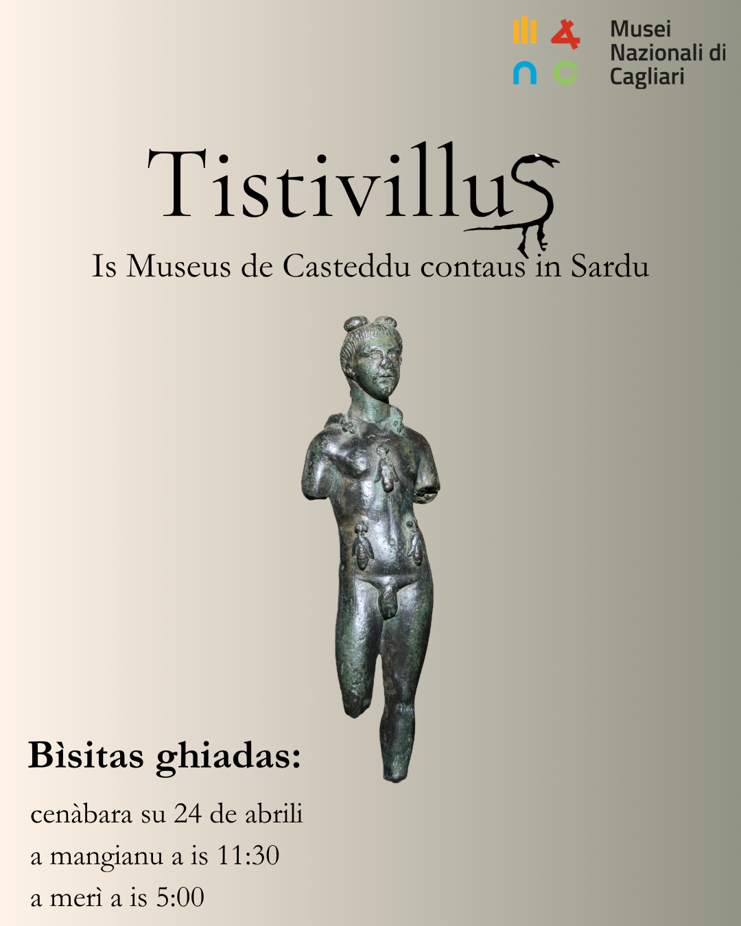 Tistivillus - visite guidate in lingua sarda 24 aprile